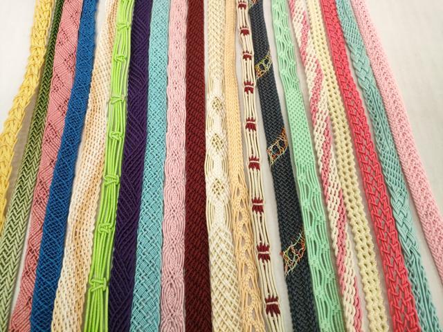 平和屋着物*夏物 和装小物 帯締め20本セット レース織 逸品 DABH2492zzz