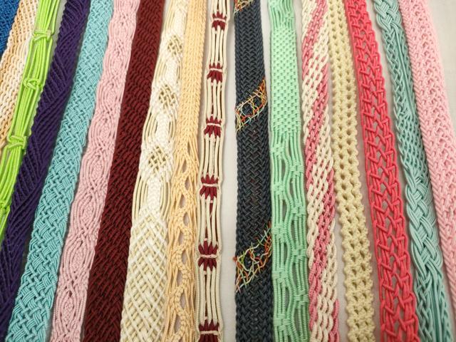 平和屋着物*夏物 和装小物 帯締め20本セット レース織 逸品 DABH2492zzz