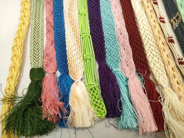 平和屋着物*夏物 和装小物 帯締め20本セット レース織 逸品 DABH2492zzz