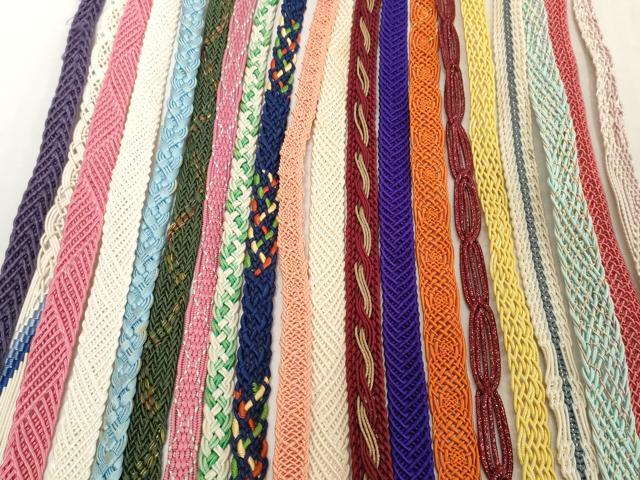 平和屋着物*夏物 和装小物 帯締め20本セット レース織 逸品 DABH2497zzz