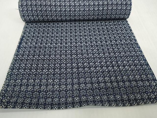 平和屋着物*夏物 浴衣 着尺 注染 花並べ 綿 逸品 未使用 DABH2523zzz