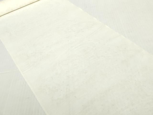 平和屋着物*夏物 長襦袢 反物 着尺 小千谷紋紗 流水籬紋紗 麻 逸品 未使用 DABH2598zzz