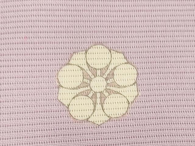 平和屋着物*夏物 本加賀友禅作家 染元千紅代表 寺西一紘 色留袖 解き反物 着尺 絽 白鷺 萩 撫子 逸品 DABH2641zzz