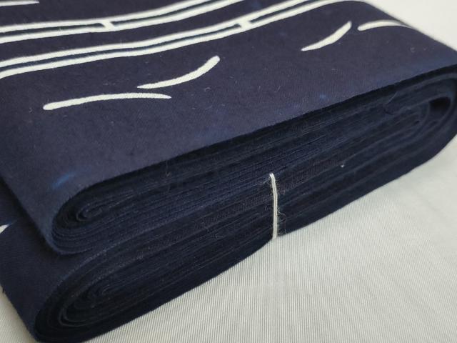 平和屋着物*夏物 浴衣 反物 着尺 注染 花間道 綿 逸品 未使用 DABH2656zzz