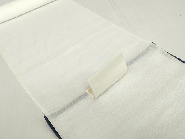 平和屋着物*夏物 長襦袢 反物 着尺 立波紋紗 生成り色 麻 逸品 未使用 DABH2703zzz