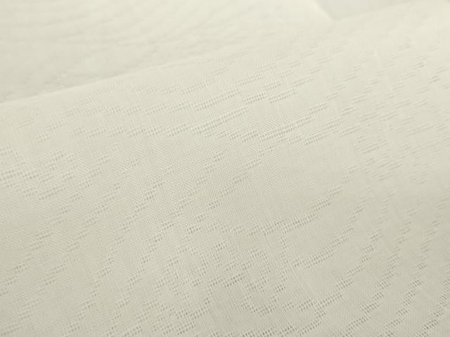 平和屋着物*夏物 長襦袢 反物 着尺 立波紋紗 生成り色 麻 逸品 未使用 DABH2703zzz