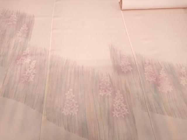 平和屋着物●付下げ 反物 着尺 幻影詩人 舞花文 逸品 未使用 DABH2749zzz