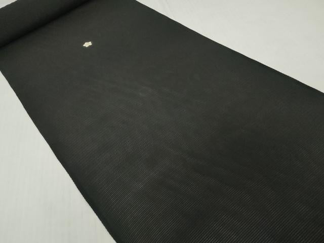 平和屋着物*夏物 黒紋付 黒反物 着尺 絽 逸品 未使用 DABH2777zzz