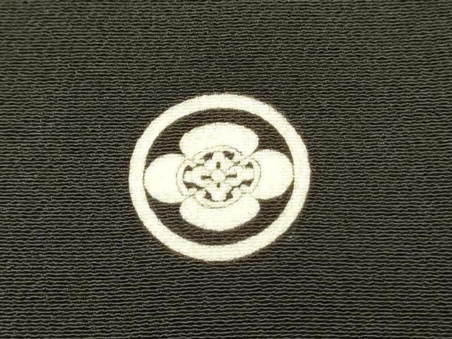 平和屋着物■豪華黒留袖 刺繍 草花文 金銀糸 三越扱い 正絹 逸品 DABH2820qp