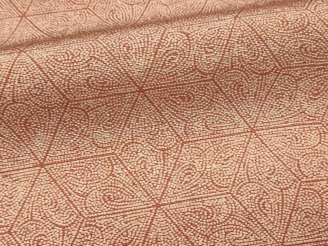平和屋着物■上質な小紋 抽象文 正絹 逸品 DABH2859qp