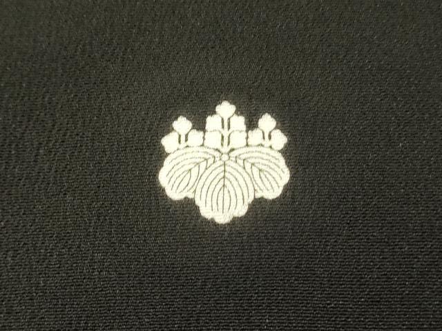 平和屋着物■豪華黒留袖 駒刺繍 絵巻花鳥文 金彩 正絹 逸品 DABH2935qp