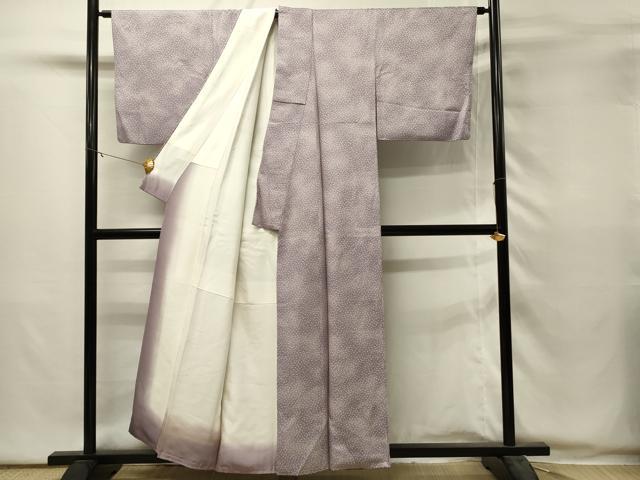 平和屋着物■江戸小紋 花尽くし 暈し染め 正絹 逸品 DABH2949qp