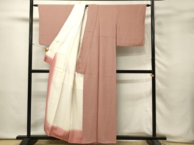 平和屋着物■江戸小紋 花尽くし 正絹 逸品 DABH3011qp