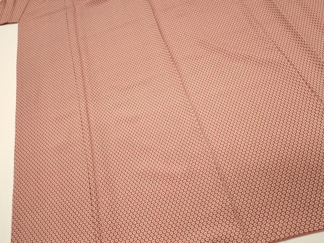 平和屋着物■江戸小紋 花尽くし 正絹 逸品 DABH3011qp
