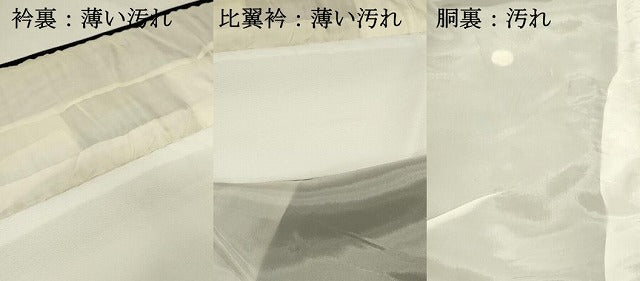 平和屋着物■豪華黒留袖 色紙草花文 暈し染め 金銀彩 正絹 逸品 DABH3071qp