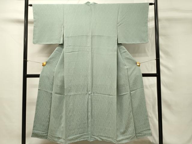 平和屋着物■上質な小紋 抽象文 正絹 逸品 DABH3105qp