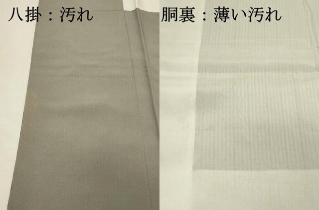 平和屋着物■上質な小紋 間道 正絹 逸品 DABH3123qp