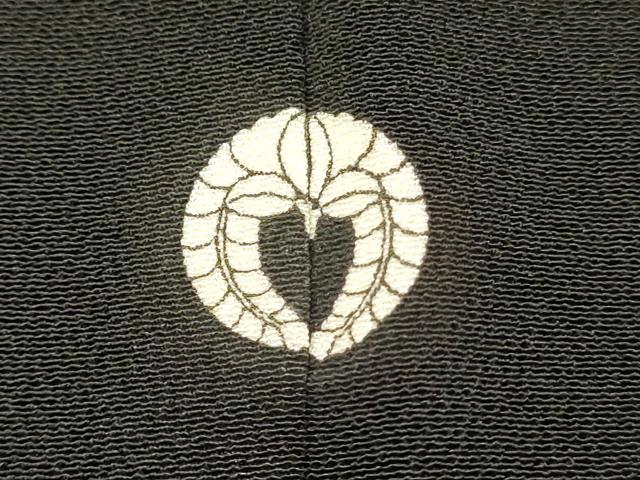 平和屋着物■豪華黒留袖 作家物 刺繍 飛鶴花文 暈し染め 金彩 正絹 逸品 DABH3165qp