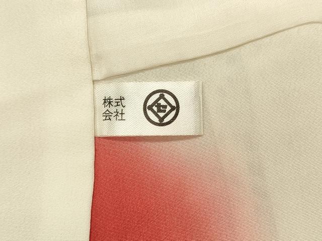 平和屋着物■上質な小紋 草花文 ロング丈 正絹 逸品 DABH3229qp