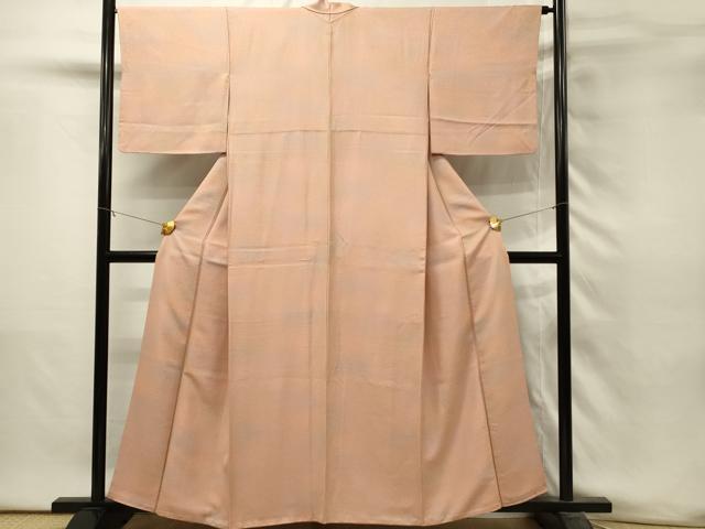 平和屋着物■上質な小紋 霞文 暈し染め 正絹 逸品 DABH3283qp