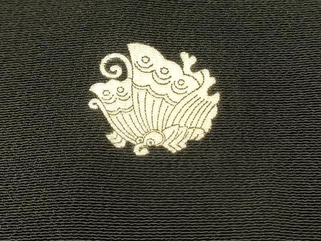 平和屋着物■豪華黒留袖 作家物 駒刺繍 籬花文 牡丹 金彩 正絹 逸品 DABH3363qp