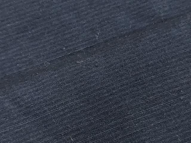 平和屋着物▼男性 手紬 反物 着尺 濃藍色 証紙付き 逸品 未使用 DABH3594zy