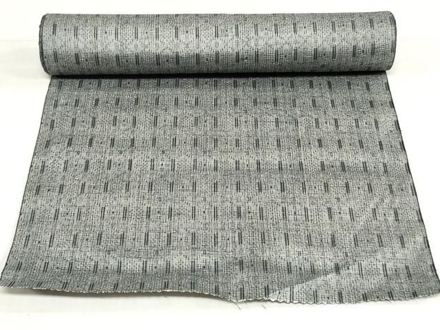平和屋着物▼紬 反物 着尺 亀甲花文 逸品 未使用 DABH3629zy