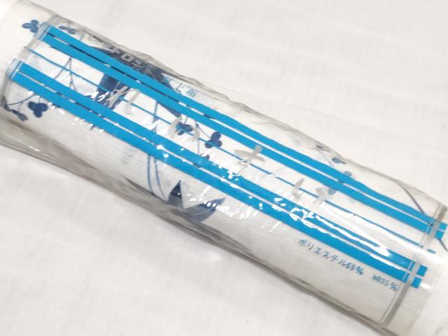 平和屋着物*夏物 浴衣 反物 着尺 草花文 未使用 DABH3742zy