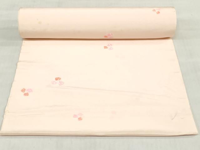 平和屋着物▼長襦袢 反物 着尺 扇花丸文 逸品 未使用 DABH3798zy