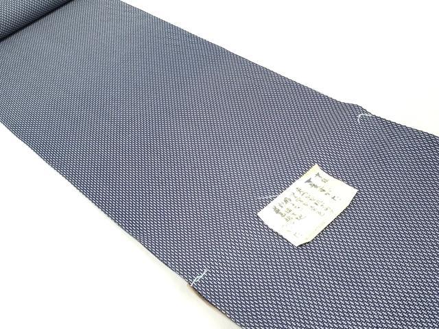 平和屋着物*夏物 浴衣 反物 着尺 注染 菱文 綿 逸品 未使用 DABH3839zy