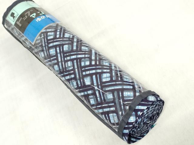平和屋着物*夏物 男性 浴衣 反物 着尺 注染 幾何学文 綿 逸品 未使用 DABH3842zy