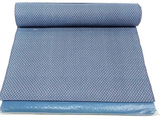 平和屋着物*夏物 浴衣 反物 着尺 菱文 綿 逸品 未使用 DABH3864zy