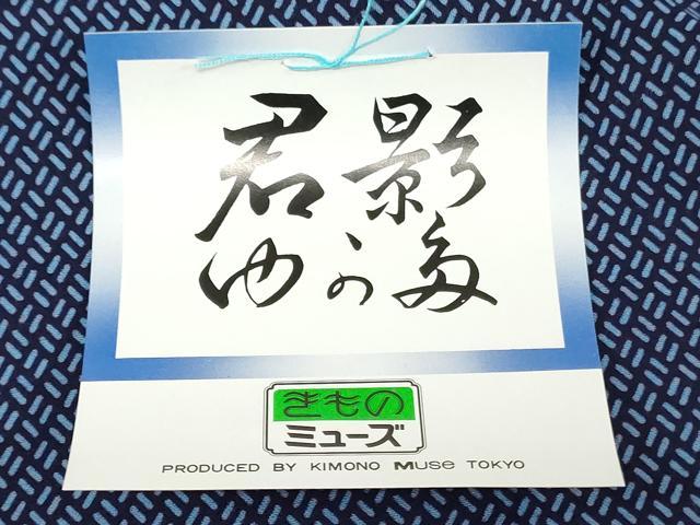 平和屋着物*夏物 浴衣 反物 着尺 菱文 綿 逸品 未使用 DABH3864zy