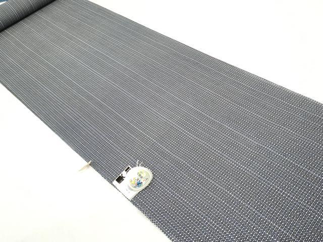 平和屋着物*夏物 浴衣 反物 着尺 注染 三勝染 幾何学文 三越扱い 綿 逸品 未使用 DABH3875zy