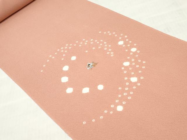 平和屋着物▼付下げ 反物 着尺 刺繍 絞り 人物文 逸品 未使用 DABH3897zy