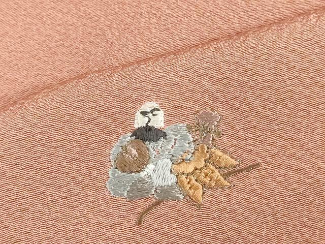 平和屋着物▼付下げ 反物 着尺 刺繍 絞り 人物文 逸品 未使用 DABH3897zy