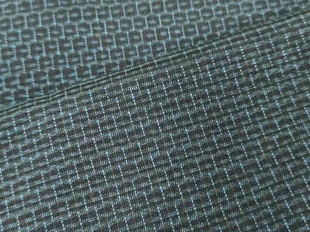 平和屋着物▼男性 羽織・コート 紬 解き反物 羽尺 80亀甲 総詰め 逸品 DABH3913zy