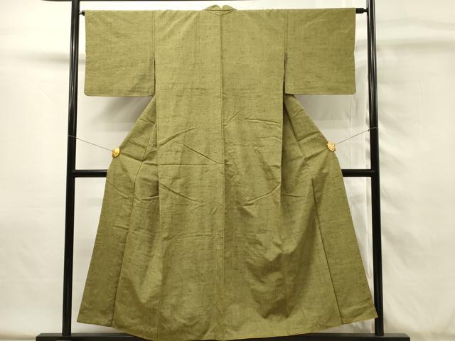 平和屋着物■上質な紬 霞文 正絹 逸品 DABH4010qp