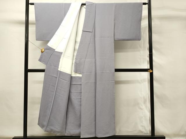 平和屋着物■上質な色無地 霞色 正絹 逸品 DABH4014qp