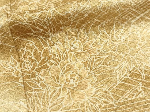 平和屋着物■訪問着 刺繍 風景花文 暈し染め 正絹 逸品 DABH4058qp