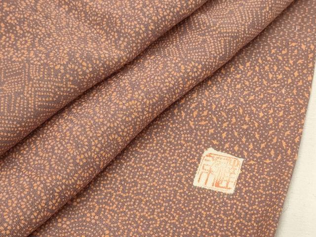 平和屋着物■江戸小紋 作家物 寄せ小紋柄 正絹 逸品 DABH4118qp