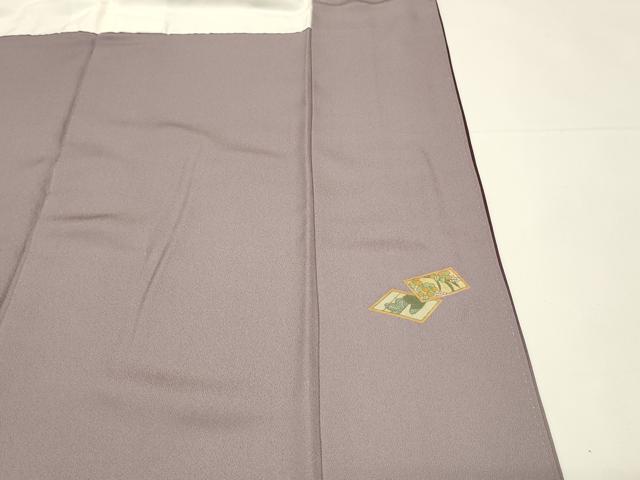 平和屋着物■日本画家 堀信 訪問着 花鳥文箱文 暈し染め 金彩 正絹 逸品 DABH4130qp