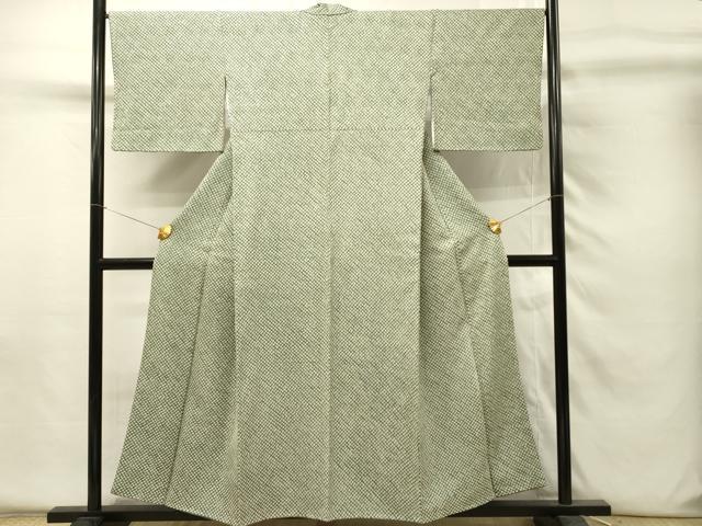 平和屋着物■上質な小紋 総絞り 正絹 逸品 DABH4267qp