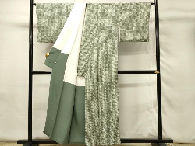 平和屋着物■上質な小紋 総絞り 正絹 逸品 DABH4267qp