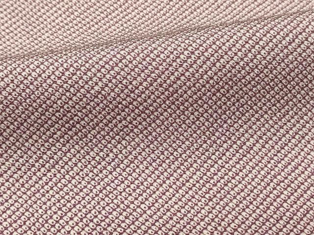 平和屋着物■上質な小紋 鹿の子文 正絹 逸品 DABH4287qp