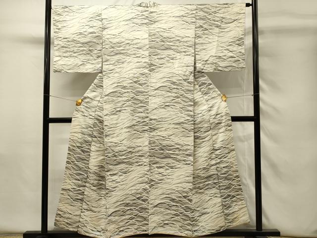 平和屋着物■上質な小紋 露芝文 暈し染め 金彩 正絹 逸品 DABH4291qp