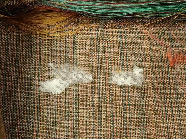 平和屋着物◎西陣 六通柄 本袋帯 花鳥間道 石摺唐糸 正絹 逸品 DABH4330qp