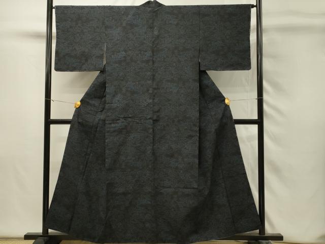 平和屋着物■上質な紬 風景文 正絹 逸品 DABH4477qp