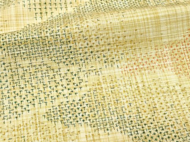 平和屋着物■上質な紬 雲取り文 やまと誂製 正絹 逸品 DABH4488qp