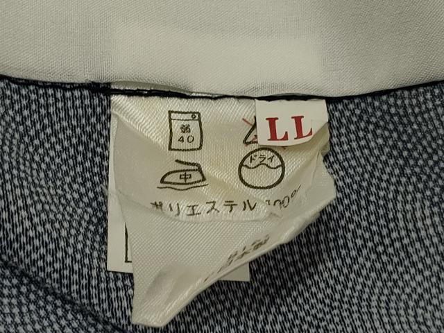 平和屋着物▽江戸小紋 単衣 鮫小紋柄 ロング丈 洗える着物 DABH4553du